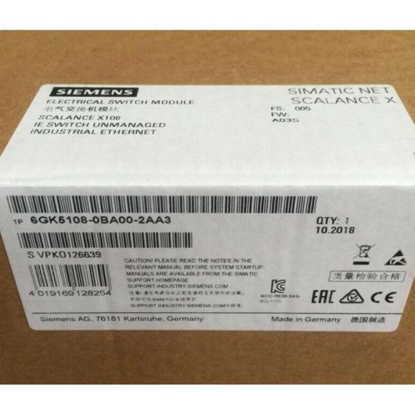 Siemens 6GK5108-0BA00-2AA3 PLC Module 6GK5 108-0BA00-2AA3 シーメンス 