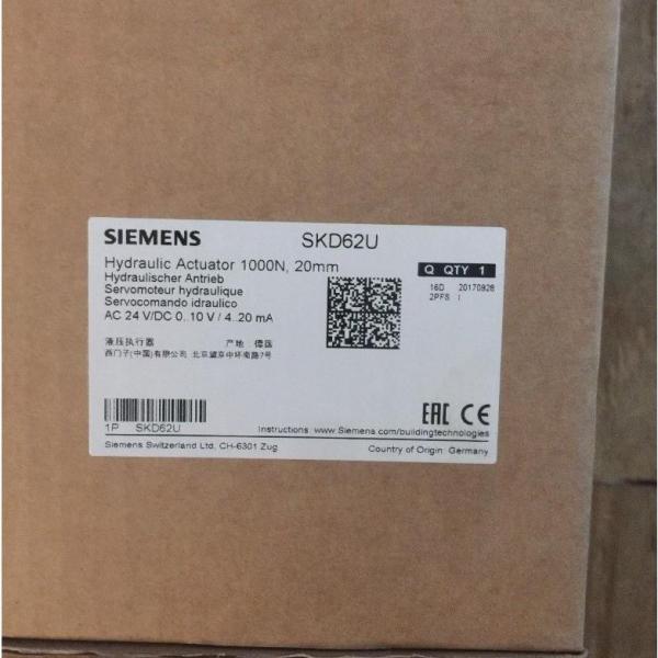 Rakuten - 【新品★適格請求書★送料無料】 Siemens SKD62U Valve Actuator SKD62-U シーメンス ◆6ヶ月保証