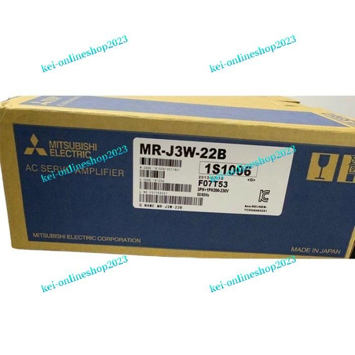 Rakuten - 【新品◆適格請求書◆送料無料】MITSUBISHI/三菱 MR-J3W-22B サーボアンプ【6ヶ月保証】