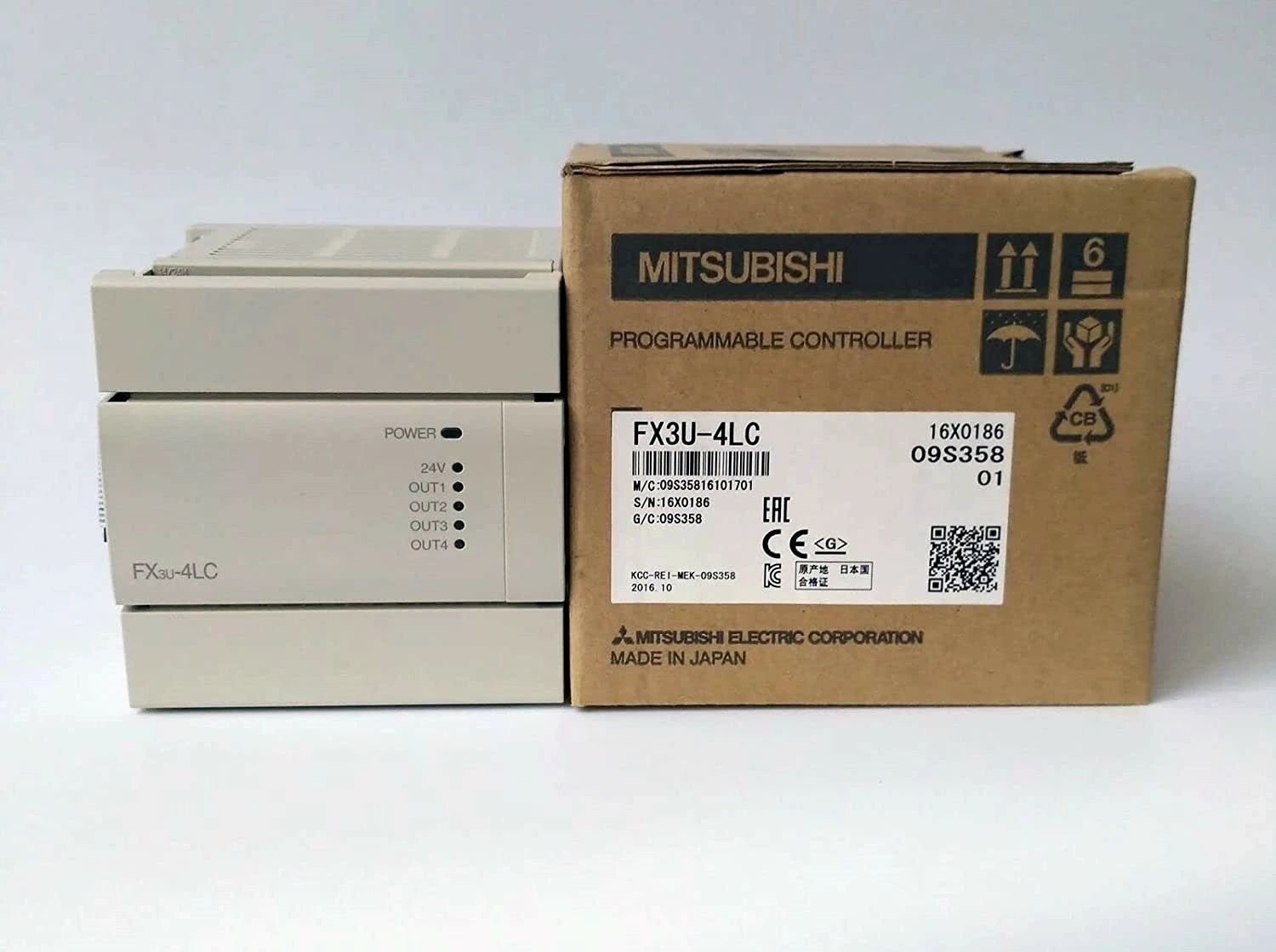 Rakuten - 【新品★適格請求書★送料無料】MITSUBISHI 三菱電機 FX3U-4LC◆ 6ヶ月保証