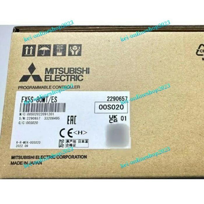 Rakuten - 【新品◆適格請求書◆送料無料】MITSUBISHI/三菱 FX5S-80MT/ES FX5S CPUユニット シーケンサ PLC 【6ヶ月保証】