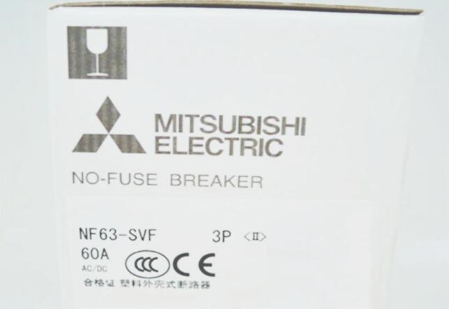 Rakuten - 【新品★適格請求書★送料無料】MITSUBISHI/ 三菱 三菱電機　低圧遮断機　 NF63-SVF 3P 60A◆6ヶ月保証