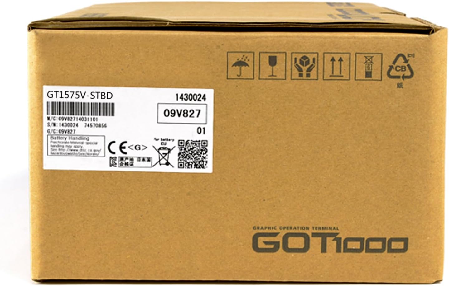 【新品★適格請求書★送料無料】MITSUBISHI/三菱電機 GT1575V-STBD プログラマブル表示器◆6ヶ月保証