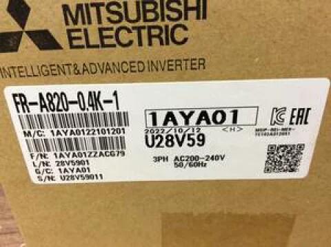 Rakuten - 【新品★適格請求書★送料無料】MITSUBISHI三菱電機 FR-A820-0.4K-1 用高機能・高性能インバータ【6ヶ月保証】