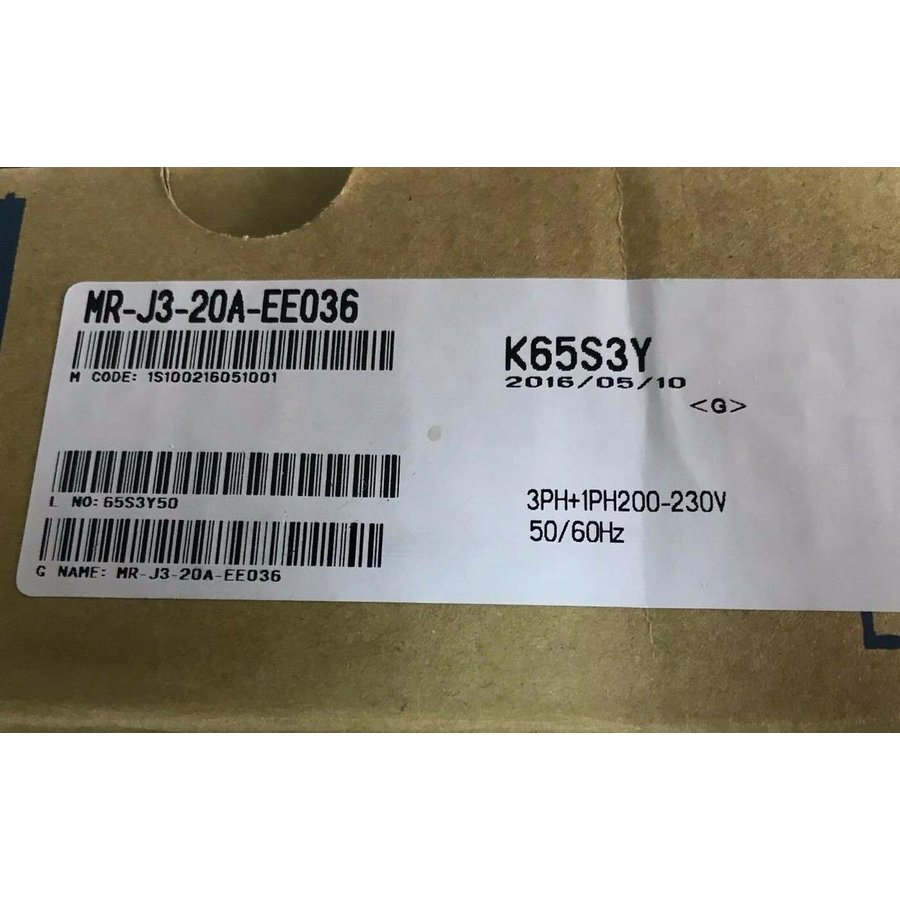 Rakuten - 【新品★適格請求書★送料無料】MITSUBISHI三菱電機 MR-J3-20A-EE036 ACサーボアンプ シーケンサ PLC【6ヶ月保証】