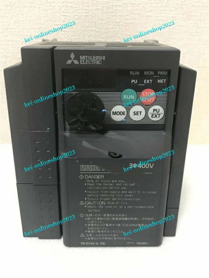 Rakuten - 【新品◆適格請求書◆送料無料】MITSUBISHI三菱電機 FR-F740-0.75K-CHT1 380V 0.75KW用 インバーター【6ヶ月保証】