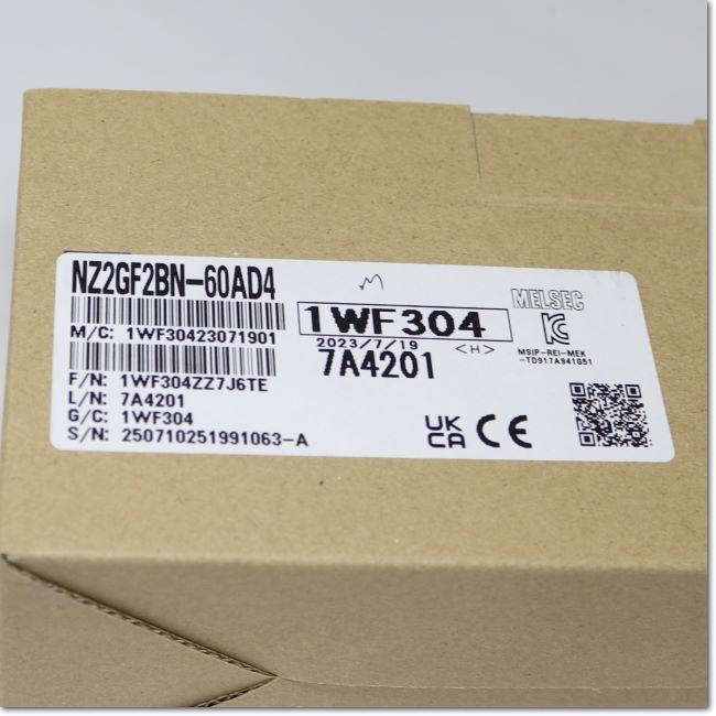 【新品★適格請求書★送料無料】MITSUBISHI三菱電機 NZ2GF2BN-60AD4 【6ヶ月保証】