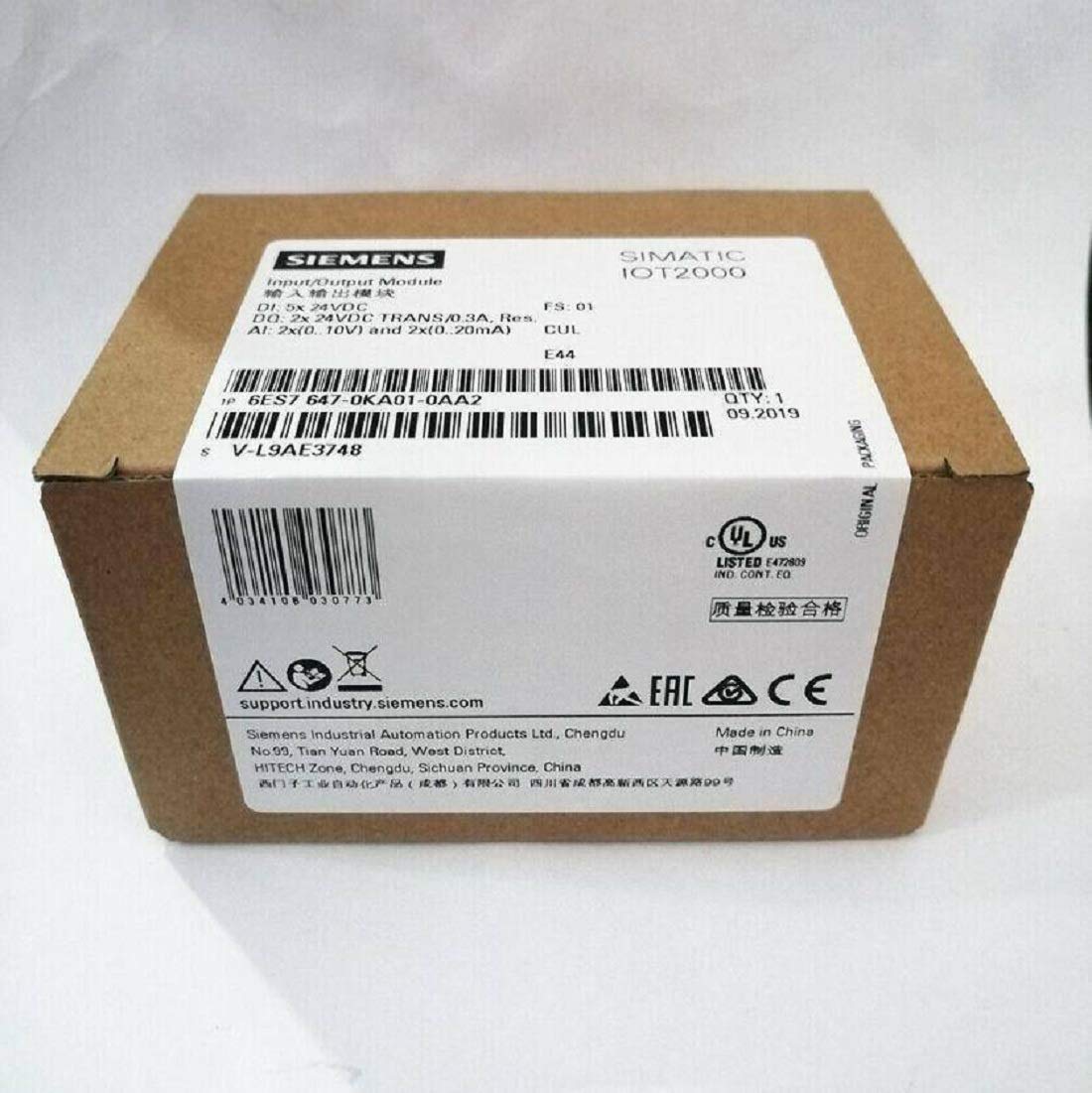 【新品★適格請求書★送料無料】】SIEMENS/シーメンス 6ES7647-0KA01-0AA2【6ヶ月保証】