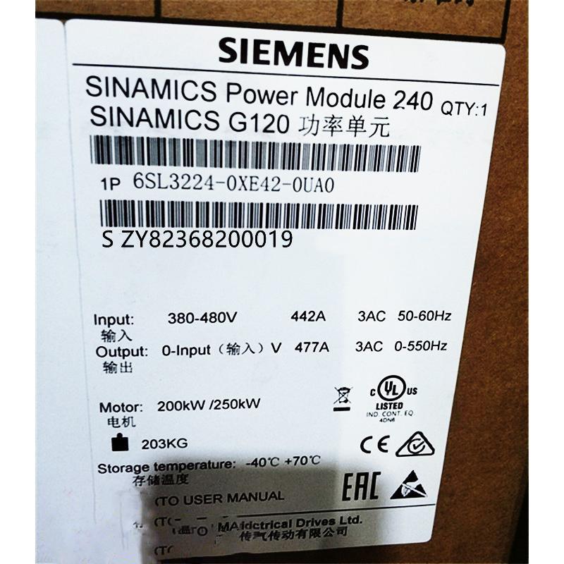 Rakuten - 【新品★適格請求書★送料無料】SIEMENS シーメンス インバータ 6SL3224-0XE42-0UA0 PM240 480V 200kW/250kW◆6ヶ月保