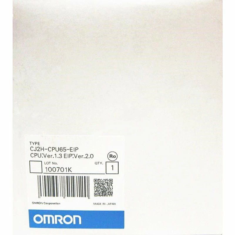 Rakuten - 【新品★適格請求書★送料無料】OMRON オムロン CJ2H-CPU65-EIP CPUユニット【6ヶ月保証】