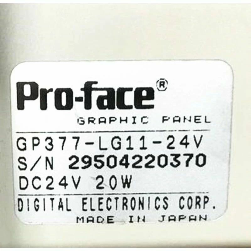 Rakuten - 【新品★適格請求書★送料無料】Proface GP377-LG11-24V 表示器【6ヶ月保証】