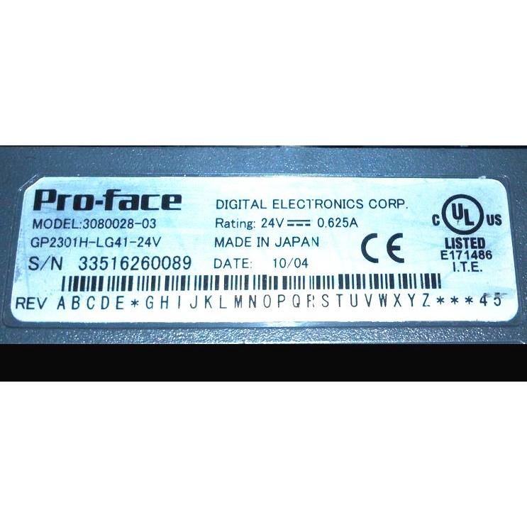 Rakuten - 【新品★適格請求書★送料無料】Proface GP2301H-LG41-24V タッチパネル 表示器【6ヶ月保証】