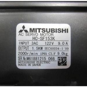 Rakuten - 【新品★適格請求書★送料無料】MITSUBISHI 三菱 サーボモーター HC-SF153K ◆ 6ヶ月保証