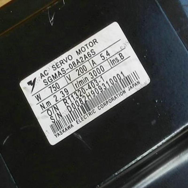 Rakuten - 【新品★適格請求書★送料無料】YASKAWA / 安川電機 SGMAS-08A2A6S サーボモーター【6ヶ月保証】