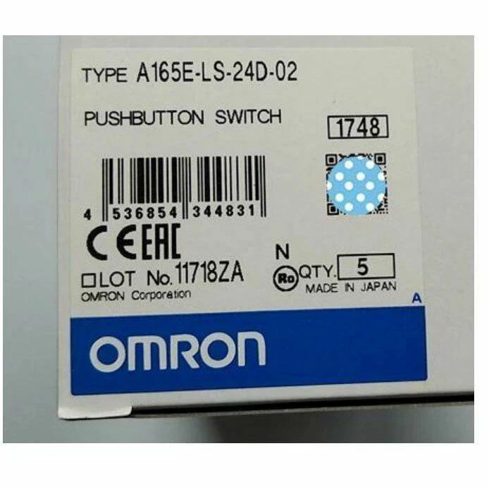 【新品★適格請求書★送料無料】OMRON スイッチ A165E-LS-24D-02【6ヶ月保証】