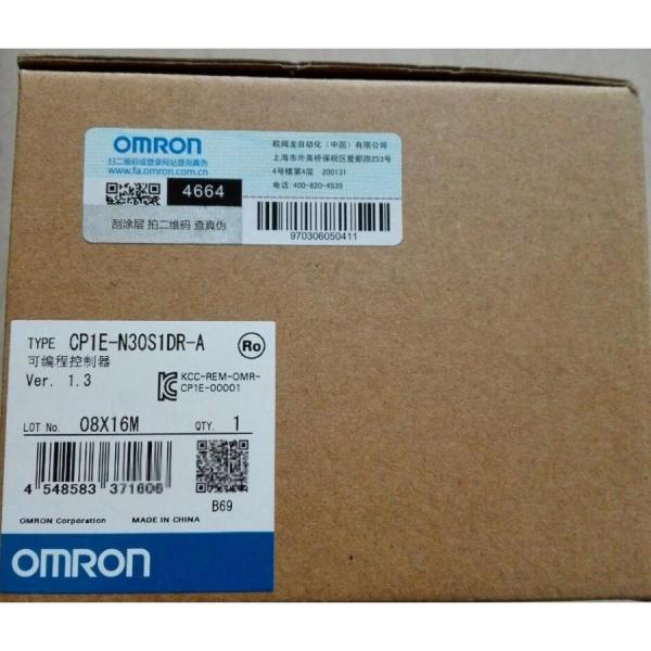 Rakuten - ■【新品★適格請求書★送料無料】OMRON オムロン CP1E-N30S1DR-A 【6ヶ月保証】
