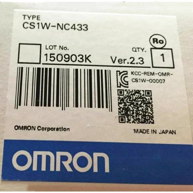 Rakuten - 【新品★適格請求書★送料無料】OMRON オムロン CS1W-NC433 位置制御ユニット【6ヶ月保証】