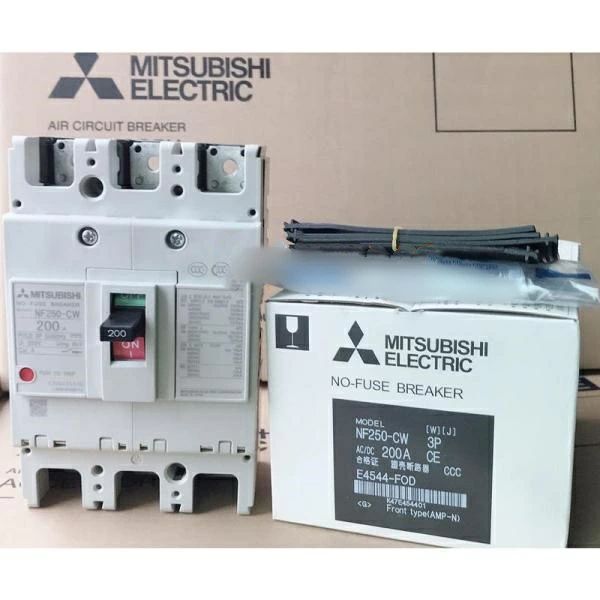 Rakuten - 【新品★適格請求書★送料無料】MITSUBISHI 三菱電機 NF250-CW 3P 200A 用ノーヒューズ遮断器【6ヶ月保証】