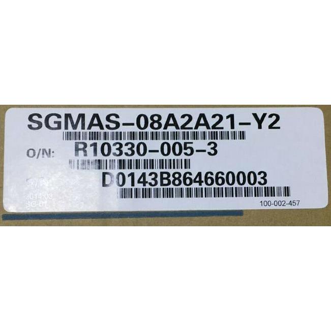 Rakuten - 【新品★適格請求書★送料無料】YASKAWA 安川電機 SGMAS-08A2A21-Y2 サーボモーター【6ヶ月保証】
