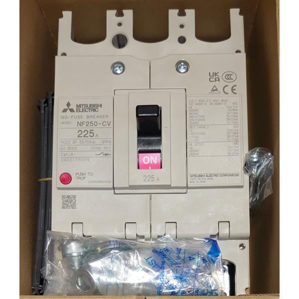 Rakuten - ■【新品★適格請求書★送料無料】三菱電機 NF250-CV 3P 225A 電磁接触器◆6ヶ月保証
