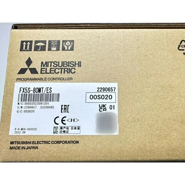 Rakuten - 【新品★適格請求書★送料無料】MITSUBISHI/三菱 FX5S-80MT/ES FX5S CPUユニット シーケンサ PLC 【6ヶ月保証】