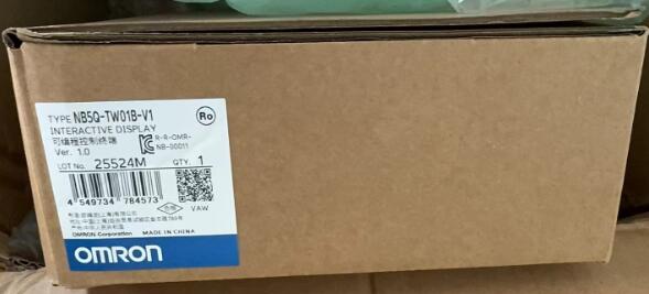 Rakuten - 【新品★適格請求書★送料無料】オムロン OMRON製 タッチパネルNB5Q-TW01B-V1【6ヶ月保証】