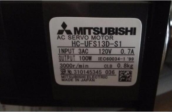 Rakuten - 【新品★適格請求書★送料無料】MITSUBISHI/三菱 HC-UFS13D-S1 サーボモーター【6ヶ月保証】