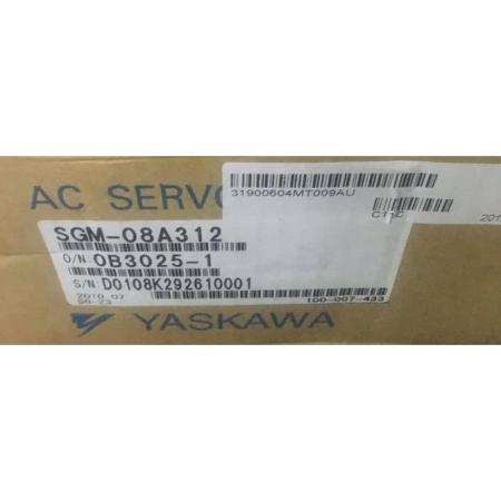 Rakuten - 【新品★適格請求書★送料無料】 YASKAWA 安川電機 SGM-08A312 サーボモーター ◆6ヶ月保証