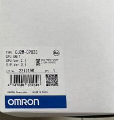 【新品★適格請求書★送料無料】 OMRON/オムロン CJ2M-CPU33 CPUユニット ◆6ヶ月保証