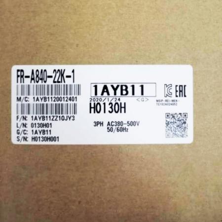 Rakuten - 【新品★適格請求書★送料無料】MITSUBISHI 三菱電機 FR-A840-22K-1 インバータ FR-A800シリーズ 標準構造品◆6ヶ月保