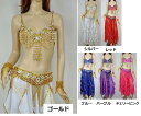 【755】【送料無料】【在庫処分、訳あり】ベリーダンス コスチュームベリーダンス 衣装 ブラ+ベルトの2点セット!/ベリーダンス 衣装 セット イベント衣装 全...