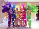 サンバ 衣装 6colorWM-010-202507ステージ衣装 背中の羽根 サンバ衣装 サンバダンス 衣装 ダンスドレス 新しいキャットウォークの天使の羽 ビ...