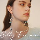 ファッションピアス ガラスのグレープピアス アクセサリーsx-X0276-202504