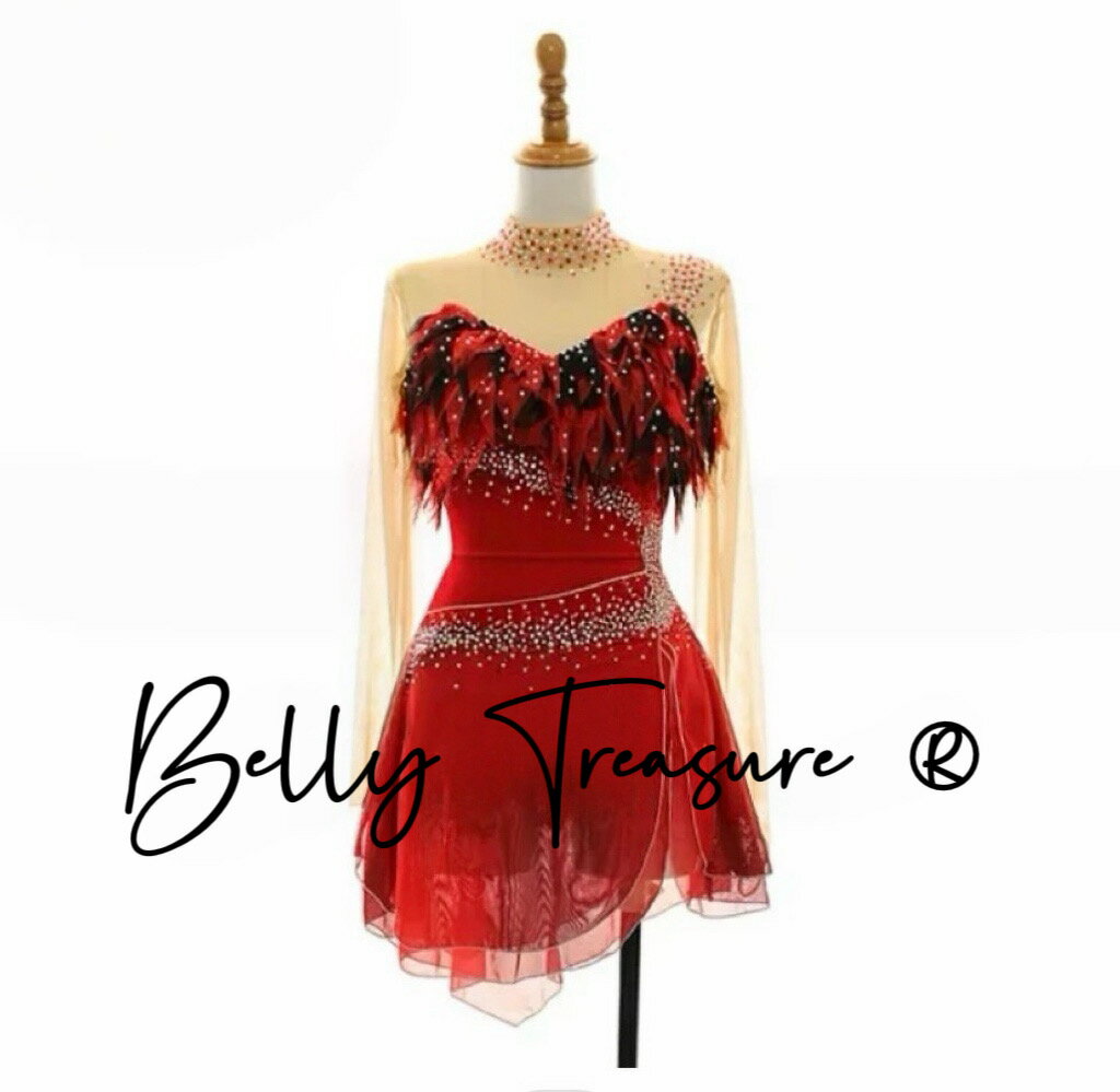 フィギュアスケート 舞台衣装 オーダーメイドxwjl-002-202512-2衣装 レディース 子供 ...