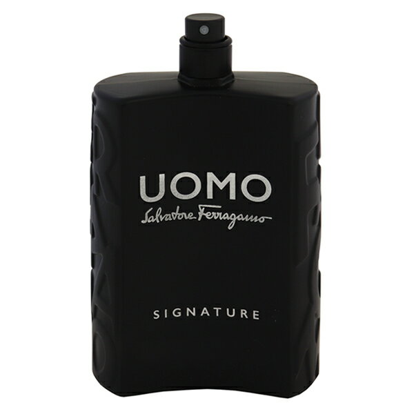 フェラガモ 香水 メンズ ウォモ シグネチャー (テスター) EDP・SP 100ml 送料込み(沖縄・離島を除く) 香水 フレグランス プレゼント 贈り物 ギフト UOMO SIGNATURE TESTER SALVATORE FERRAGAMO