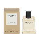 バーバリー 香水 メンズ ヒーロー ミニ香水 EDT・BT 5ml 香水 フレグランス プレゼント 贈り物 ギフト HERO BURBERRY