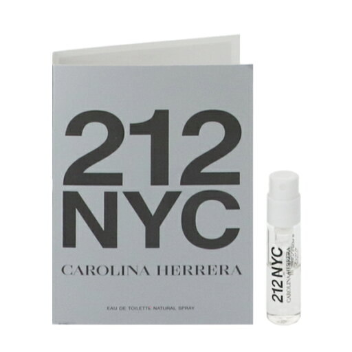 キャロライナヘレラ 香水 レディース 212 (チューブサンプル) EDT・SP 1.5ml 送料無料 香水 フレグランス プレゼント 贈り物 ギフト 212 CAROLINA HERRERA キャロライナヘレラ 香水 レディース 212 (チューブサンプル) EDT・SP 1.5ml 送料無料 香水 フレグランス プレゼント 贈り物 ギフト 212 CAROLINA HERRERA