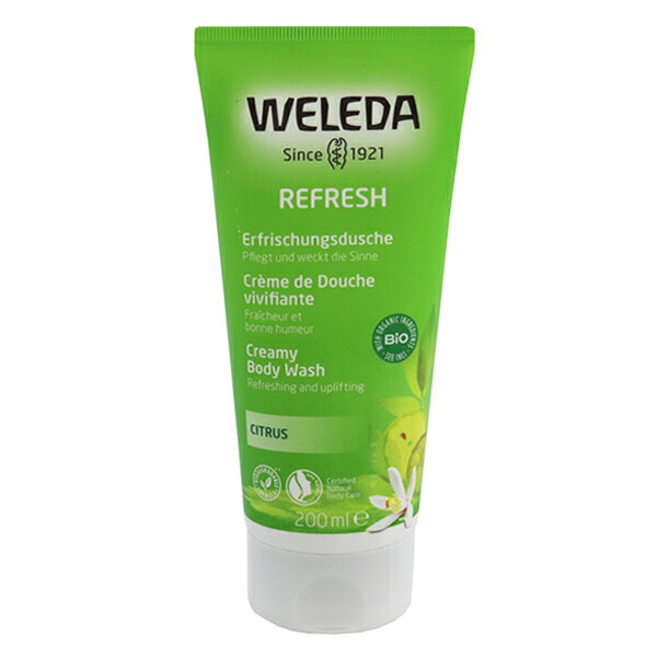 ヴェレダ ヴェレダ WELEDA シトラス クリーミー ボディウォッシュ 200ml 【あす楽】【化粧品・コスメ ボディケア 石けん・ボディ洗浄料】【CITRUS CREAMY BODY WASH】