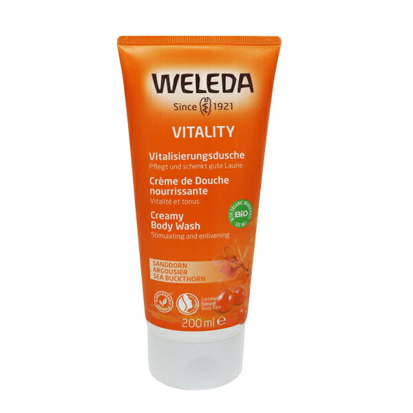 ヴェレダ ヴェレダ WELEDA ヒッポファンフルーティ クリーミー ボディウォッシュ 200ml 【あす楽】【化粧品・コスメ ボディケア 石けん・ボディ洗浄料】