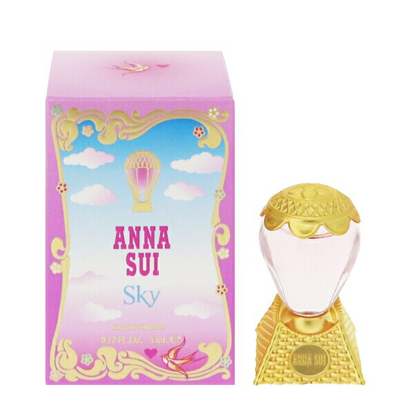 アナスイ 香水 ANNA SUI スカイ ミニ香水 EDT・BT 5ml 【あす楽】【フレグランス ギフト プレゼント 誕生日 レディース・女性用】【スカイ SKY EAU DE TOILETTE】