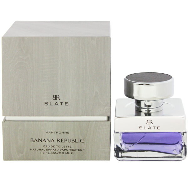 バナナリパブリック 香水 BANANA REPUBLIC スレイト EDT・SP 50ml 【フレグランス ギフト プレゼント 誕生日 メンズ・男性用】【スレイト SLATE MAN EAU DE TOILETTE SPRAY】