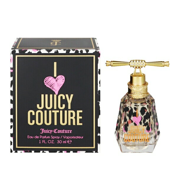 ジューシー クチュール 香水 JUICY COUTURE アイ ラブ ジューシークチュール EDP・SP 30ml 【あす楽 送料込み(沖縄・離島を除く)】【フレグランス ギフト プレゼント 誕生日 レディース・女性用】【I LOVE JUICY COUTURE EAU DE PARFUM SPRAY】