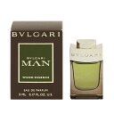 香水 メンズ ブルガリ マン ウッド エッセンス ミニ香水 EDP・BT 5ml 香水 フレグランス プレゼント 贈り物 ギフト BVLGARI MAN WOOD ESSENCE