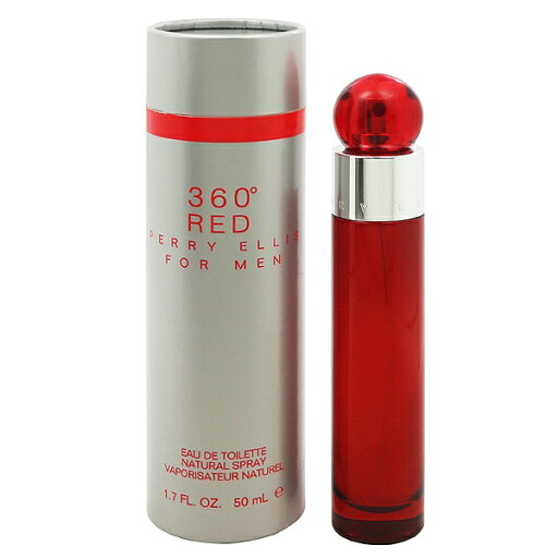 ペリーエリス 香水 メンズ 360゜ レッド フォーメン EDT・SP 50ml 送料込み(沖縄・離島を除く) 香水 フレグランス プレゼント 贈り物 ギフト 360゜ RED FOR MEN PERRY ELLIS ペリーエリス 香水 メンズ 360゜ レッド フォーメン EDT・SP 50ml 送料込み(沖縄・離島を除く) 香水 フレグランス プレゼント 贈り物 ギフト 360゜ RED FOR MEN PERRY ELLIS