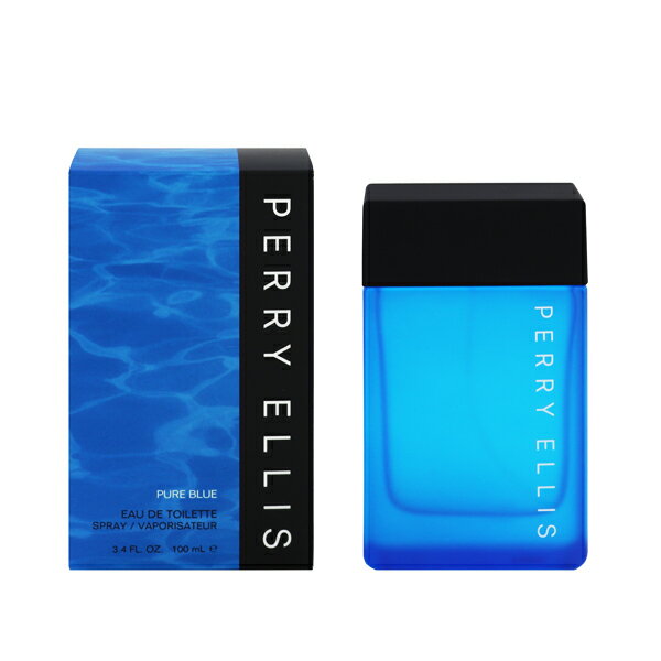 ペリーエリス 香水 PERRY ELLIS ピュアブルー EDT SP 100ml 【あす楽】【フレグランス ギフト プレゼント 誕生日 メンズ 男性用】【PURE BLUE EAU DE TOILETTE SPRAY】