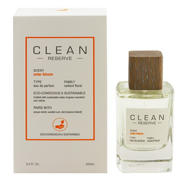 クリーン 香水 CLEAN リザーブ ソーラー ブルーム EDP・SP 100ml 【あす楽 送料込み(沖縄・離島を除く)】【フレグランス ギフト プレゼント 誕生日 レディース・女性用】【リザーブ RESERVE SOLAR BLOOM EAU DE PARFUM SPRAY】