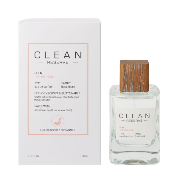 クリーン 香水 CLEAN リザーブ ラディアントネクター EDP SP 100ml 【あす楽 送料無料】【フレグランス ギフト プレゼント 誕生日 レディース 女性用】【リザーブ RESERVE RADIANT NECTAR EAU DE PARFUM SPRAY】