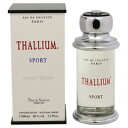 タリウム 香水 THALLIUM タリウム スポーツ (箱なし) EDT・SP 100ml 【あす楽 送料込み(沖縄・離島を除く)】【フレグランス ギフト プレゼント 誕生日 メンズ・男性用】【THALLIUM SPORT EAU DE TOILETTE SPRAY】