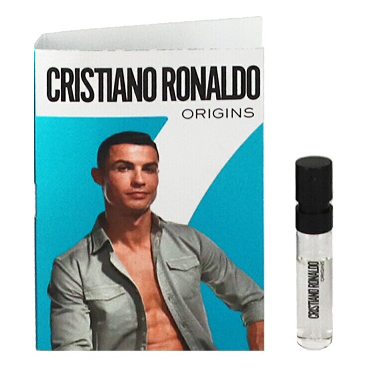 クリスティアーノ ロナウド 香水 お試し メンズ CR7 オリジンズ (チューブサンプル) EDT・SP 1.5ml 送料無料 香水 フレグランス プレゼント 贈り物 ギフト CR7 ORIGINS CRISTIANO RONALDO