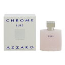 AU  AZZARO N[ sA EDTESP 50ml y(E)zytOX Mtg v[g a YEjpzyN[ CHROME PURE EAU DE TOILETTE SPRAYz